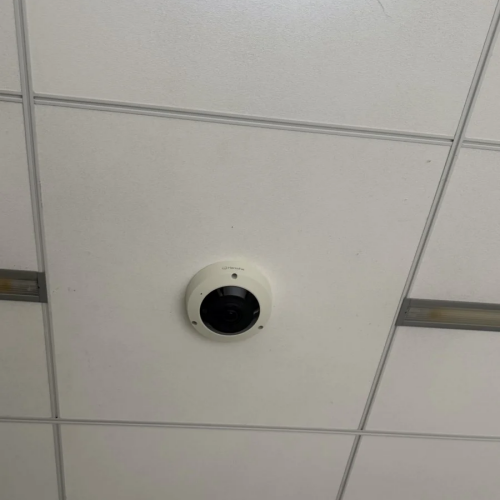 Installation caméra dôme 360° de vidéosurveillance