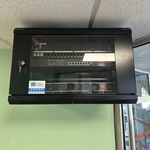 Installation & cablâge baie de brassage