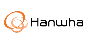 logo hanwha partenaire videosurveillance cable o courant marmande lot et garonne 47 nouvelle aquitaine